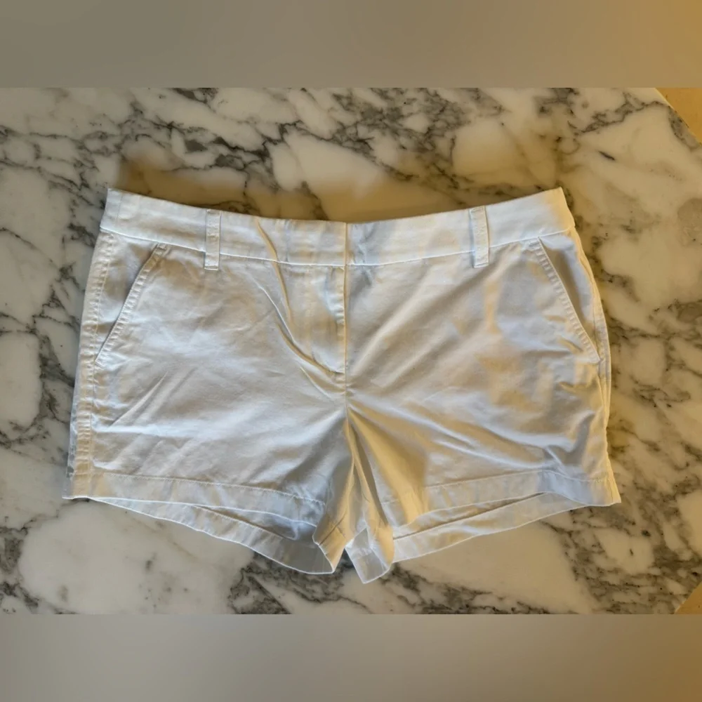 NWT J Crew white shorts size 12 and 14 - Picture 5 of 8